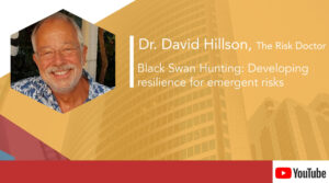 David Hillson – Black Swan Hunting: Developing resilience for emergent risks