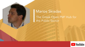 Marios Skiadas – The Greek Open PM² Hub for the Public Sector